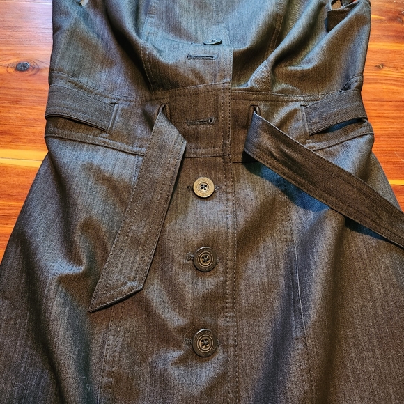 Calvin Klein Button Up Dress size 4P - Picture 3 of 4